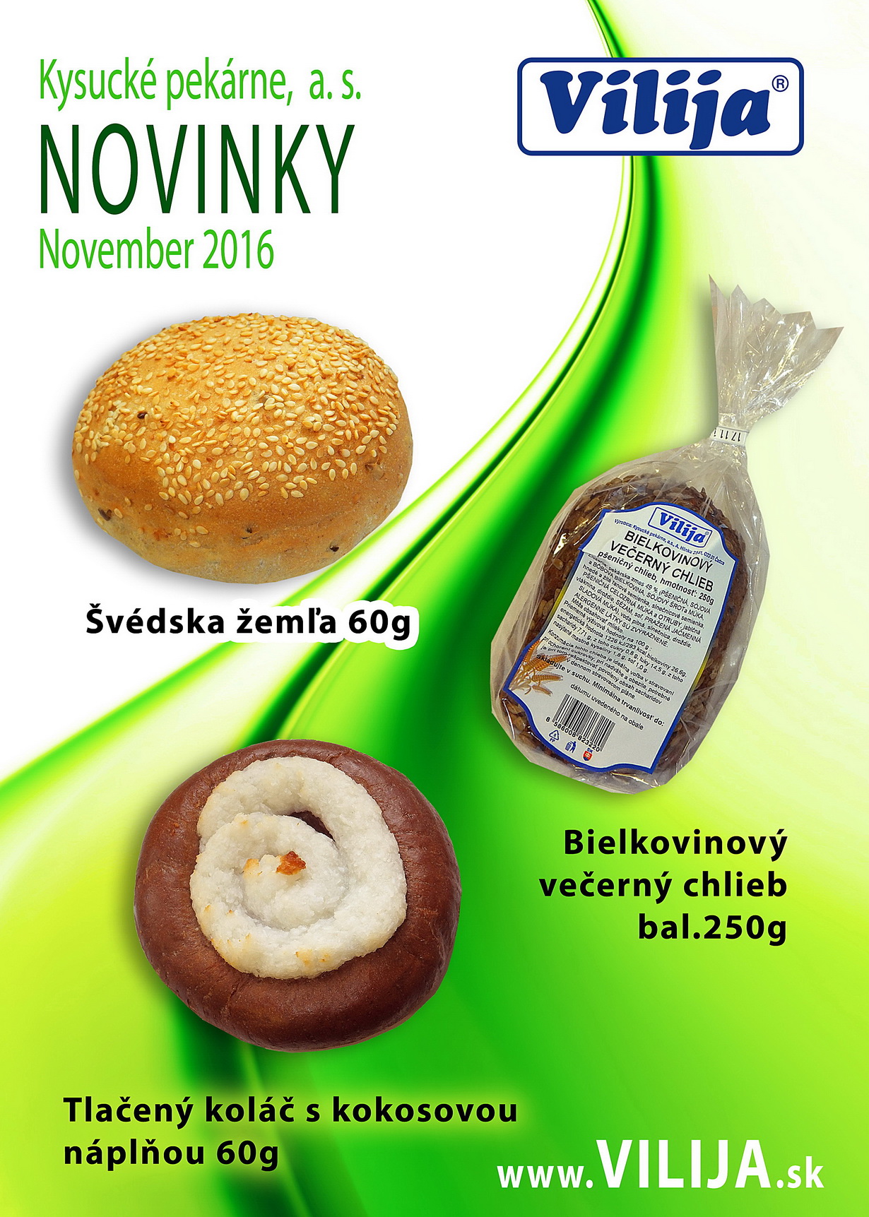 Novinky november 2016 - Vilija
